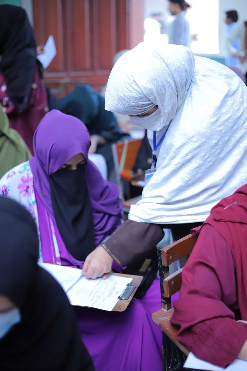 Hunar Tehreek assessment test day — photo 2
